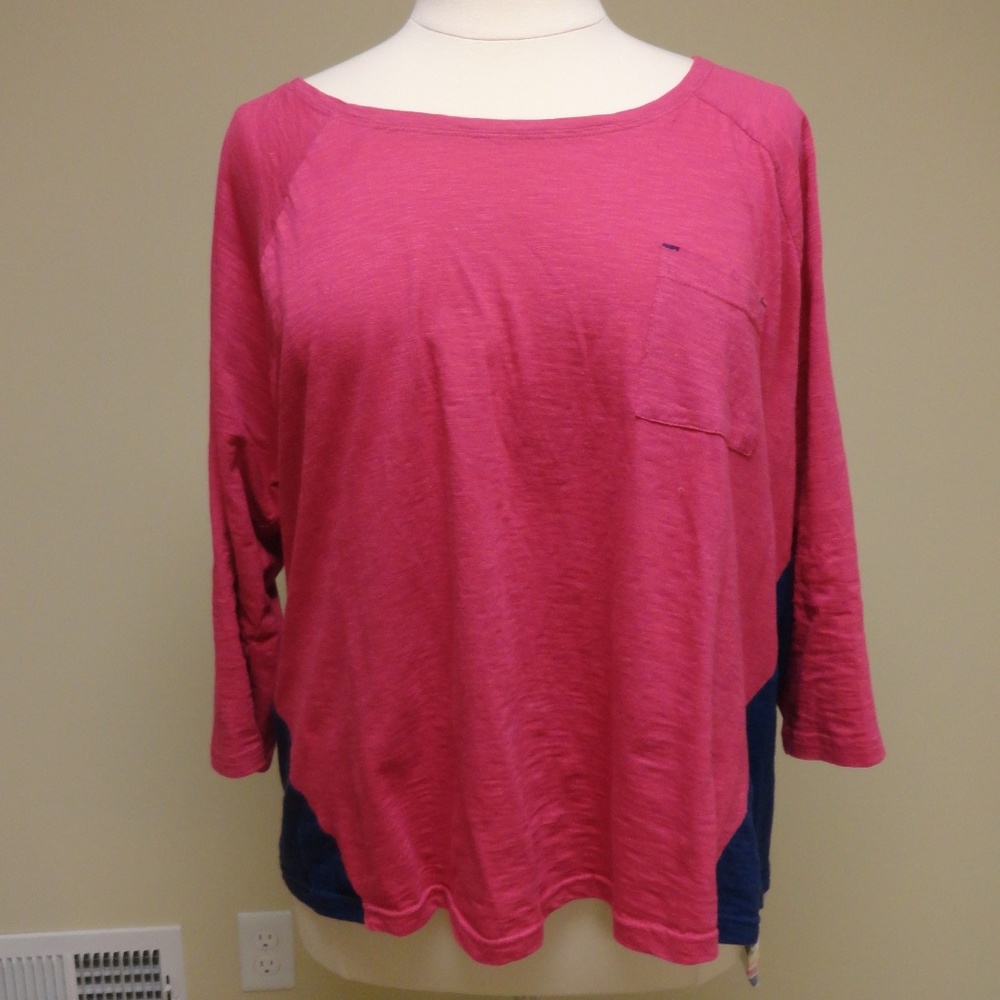 Caribbean Joe multi color top